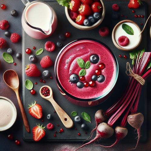 Boost Your Health with This Delicious Red Berry and Beet Smoothie Recipe!