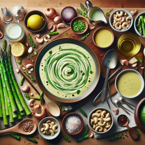 Delicious & Dairy-Free: Indulge in Our Vegan Cream of Asparagus Soup Recipe