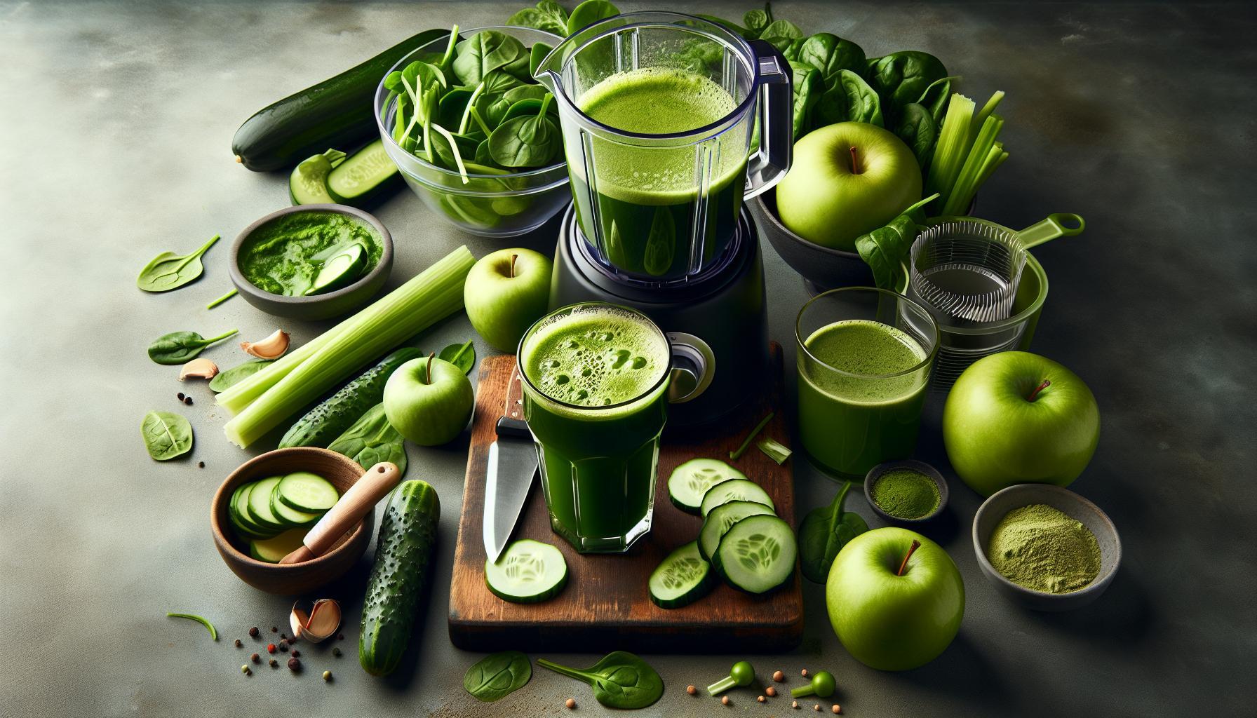 Boost Your Day with our Energizing Green Juice Recipe: Fuel your Health Naturally!