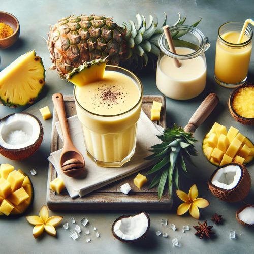 Tropical Bliss: The Ultimate Pineapple Coconut Hydration Smoothie Recipe for A Health Boost