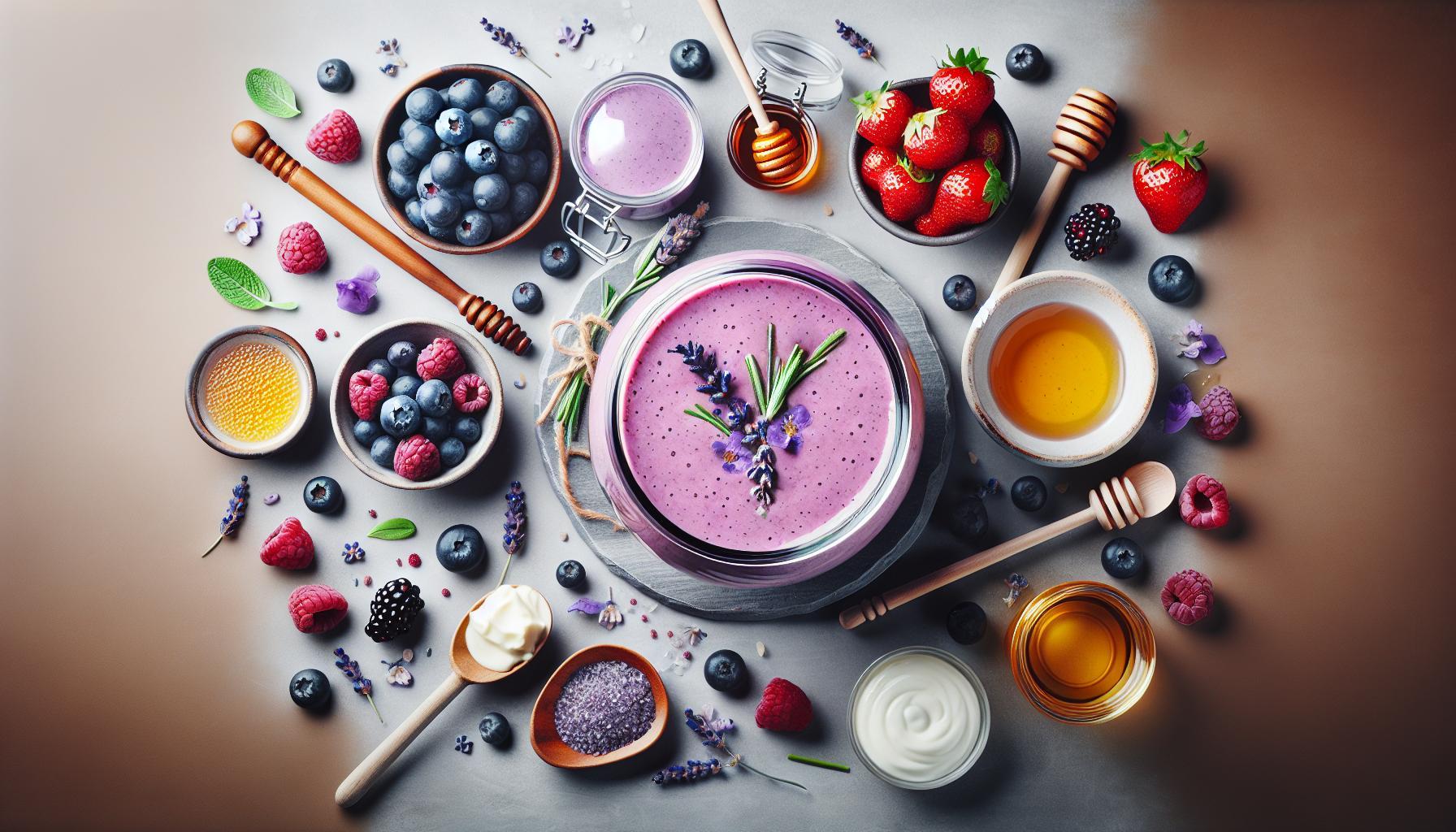 Refreshing Mixed Berry and Lavender Smoothie – The Perfect Health Boost Recipe!