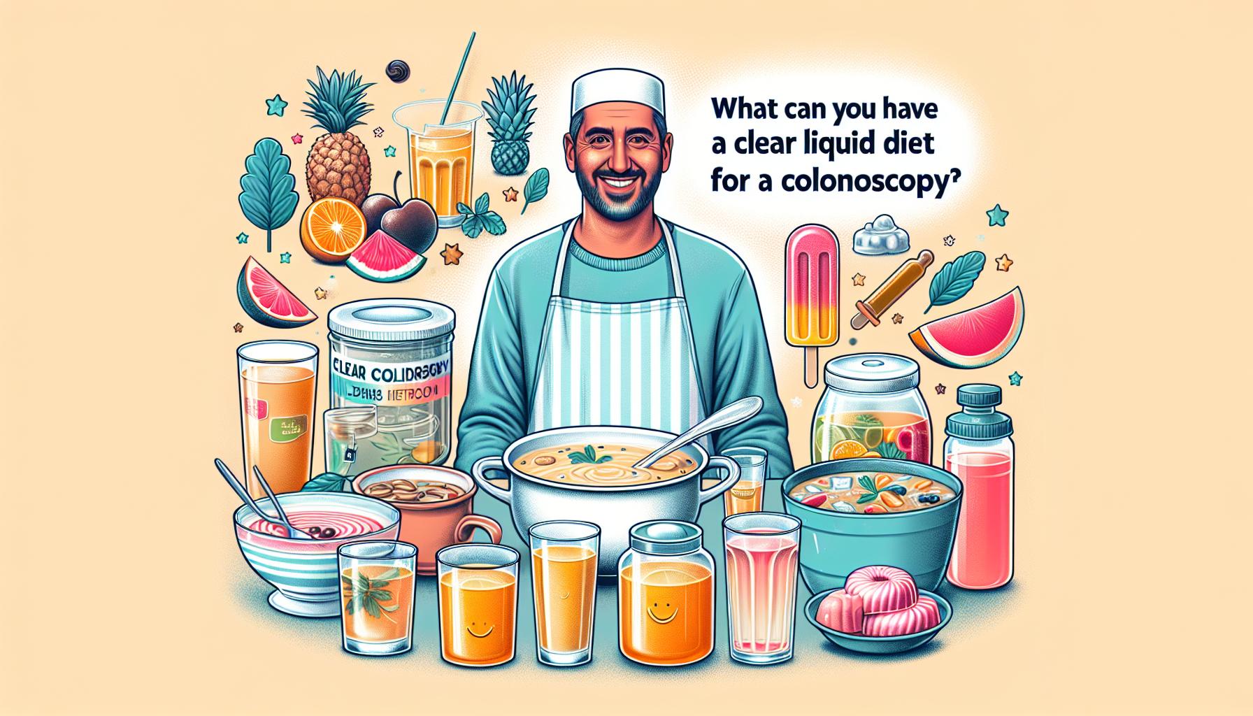 What Can You Have On A Clear Liquid Diet For A Colonoscopy