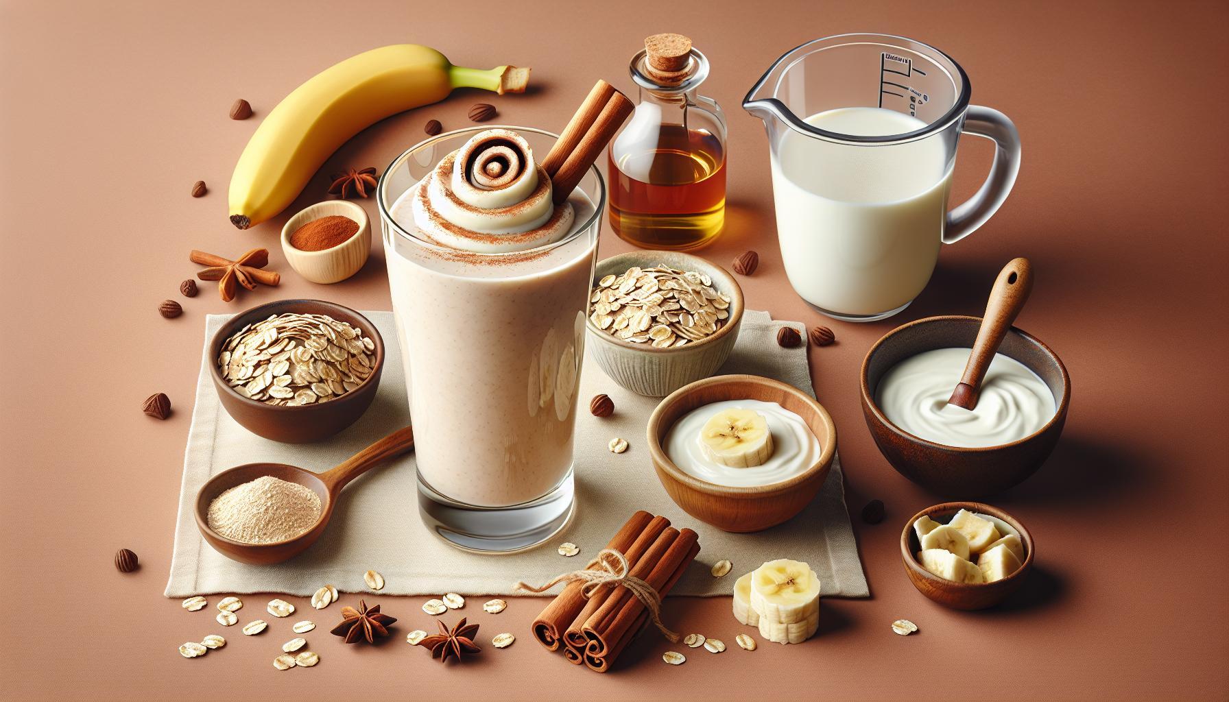 Delectably Healthy Cinnamon Roll Smoothie: Your New Breakfast Favorite!