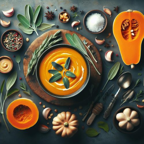 Savory Sage and Butternut Squash Bisque: A Cozy Fall Soup Recipe You’ll Love!