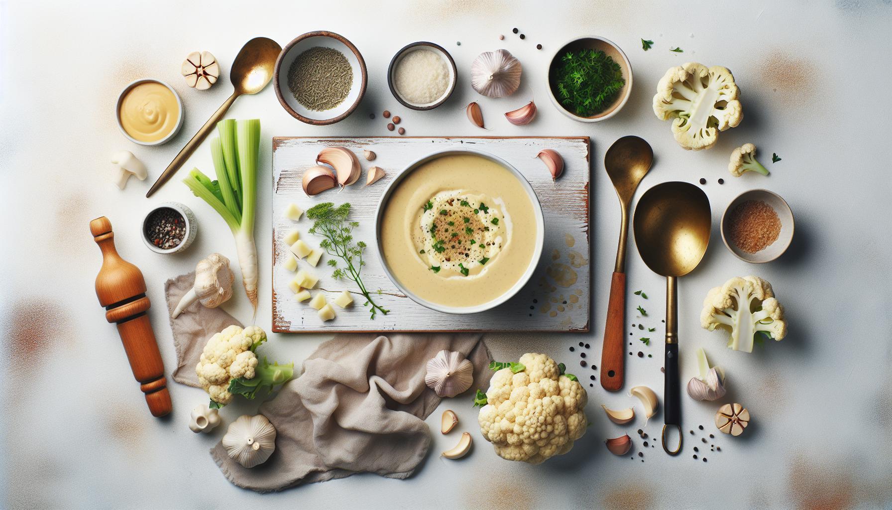 Deliciously Nutritious: Easy-to-Make Creamy Vegan Cauliflower Soup Recipe