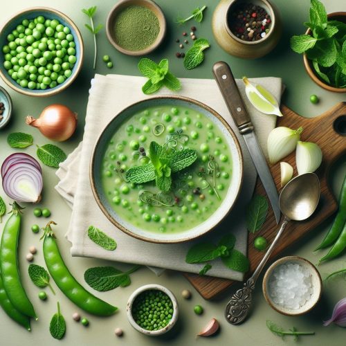 Fresh, Flavorful and Vibrant: Ultimate Sweet Pea and Mint Soup Recipe for a Delightful Meal
