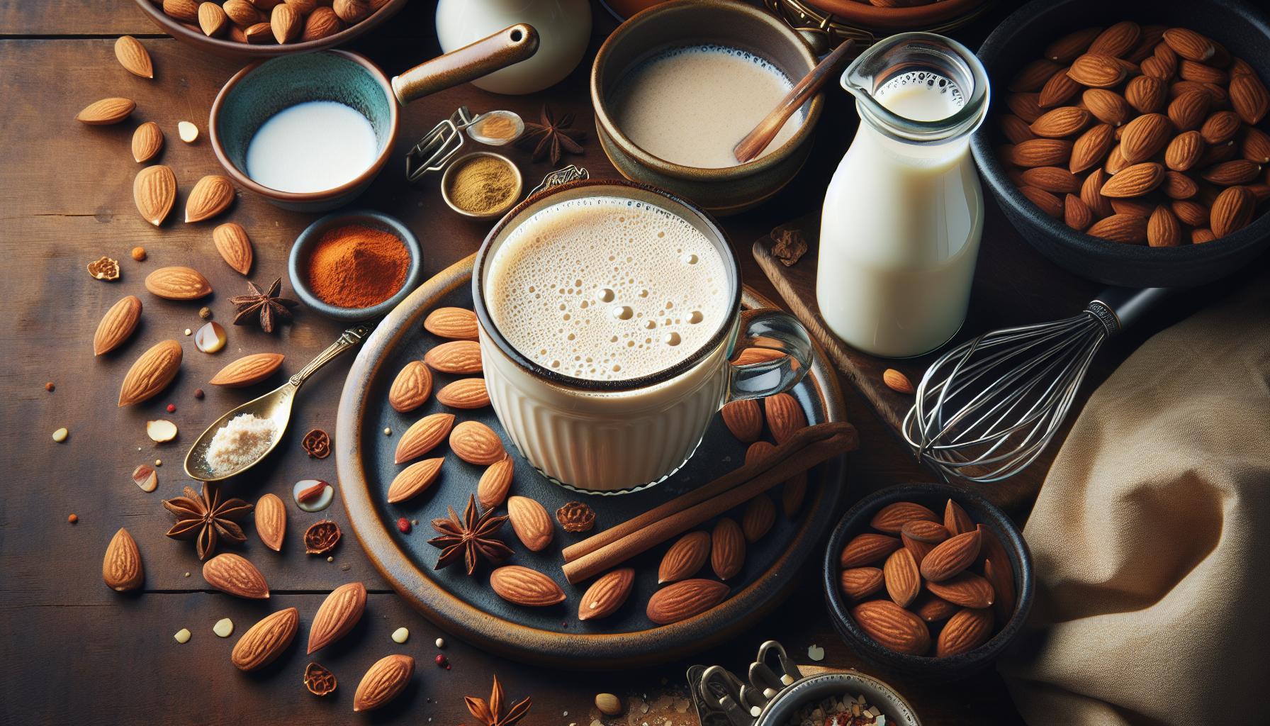 Sensationally Soothing Warm Spiced Almond Milk Recipe: Enhance Your Evenings!