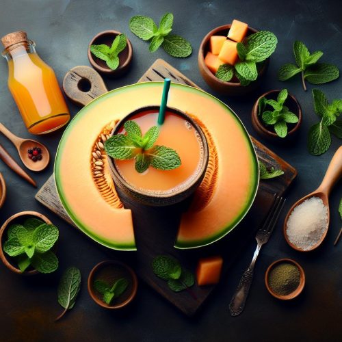 Refreshing Summer Special: Easy Cantaloupe and Mint Juice Recipe