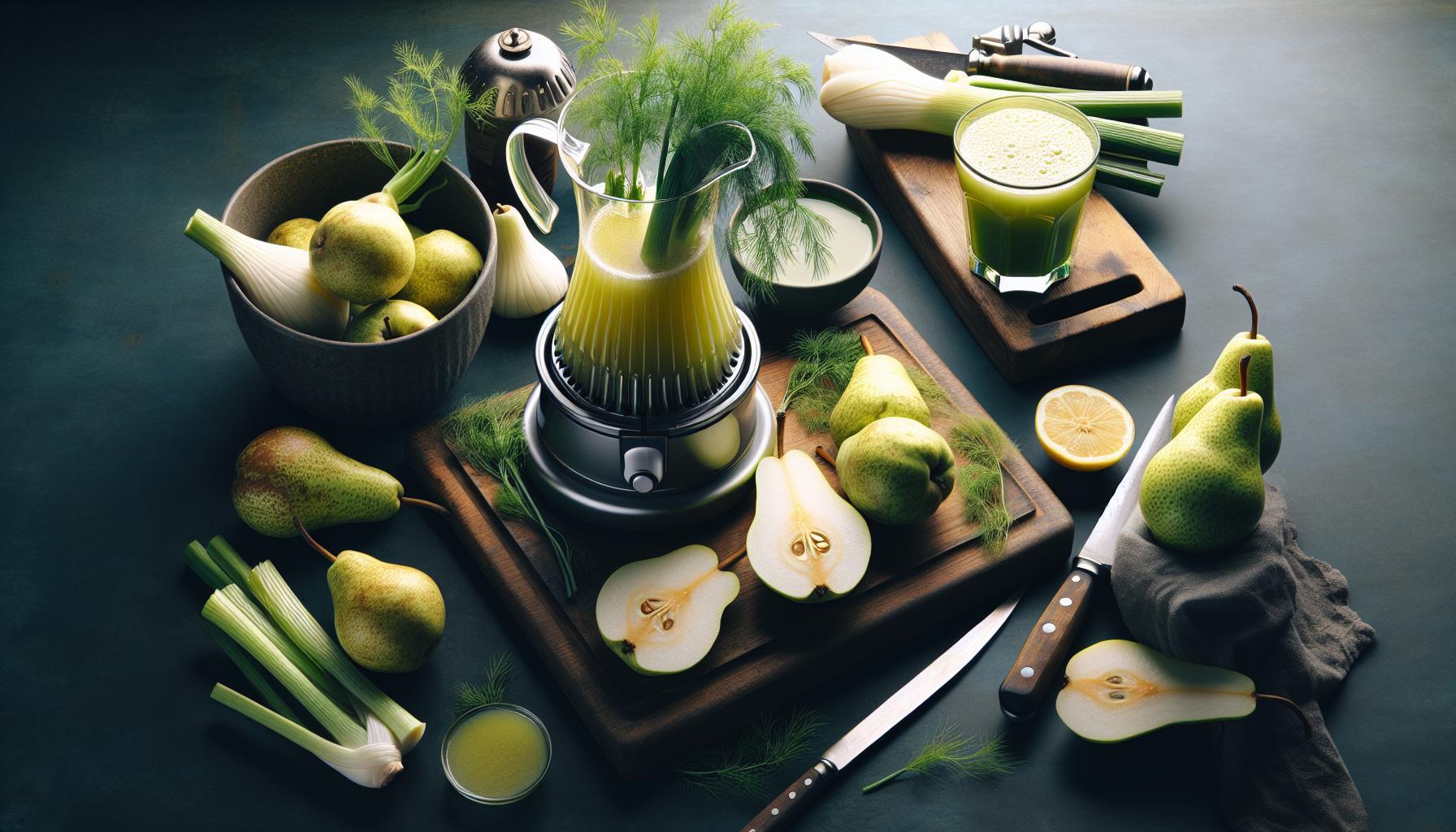 Unleash Your Inner Radiance: Revitalizing Fennel Pear Juice Cleanse Recipe