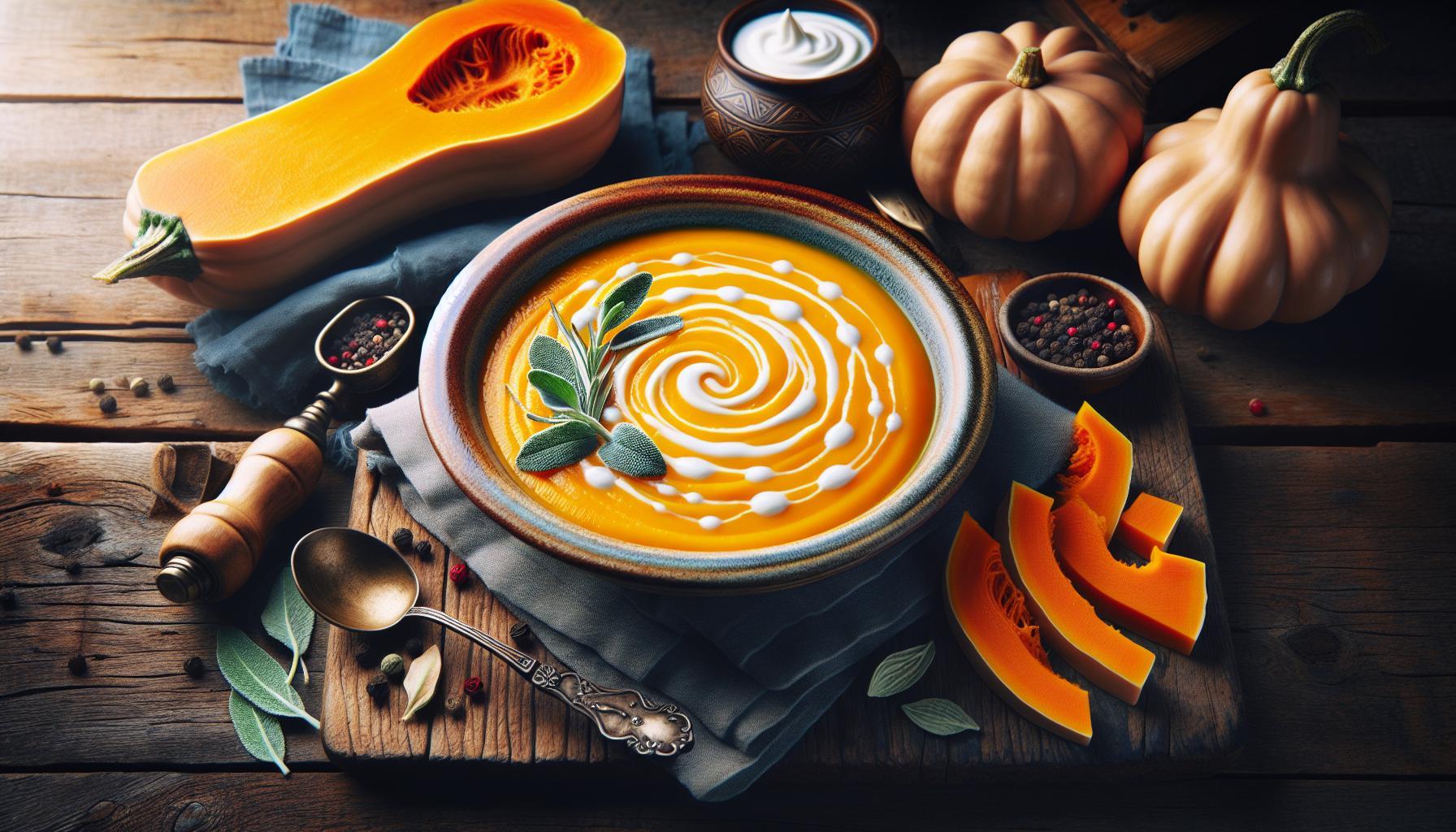 Delectable Savory Butternut Squash Puree Soup Recipe: A Rich, Velvety Comfort Superfood