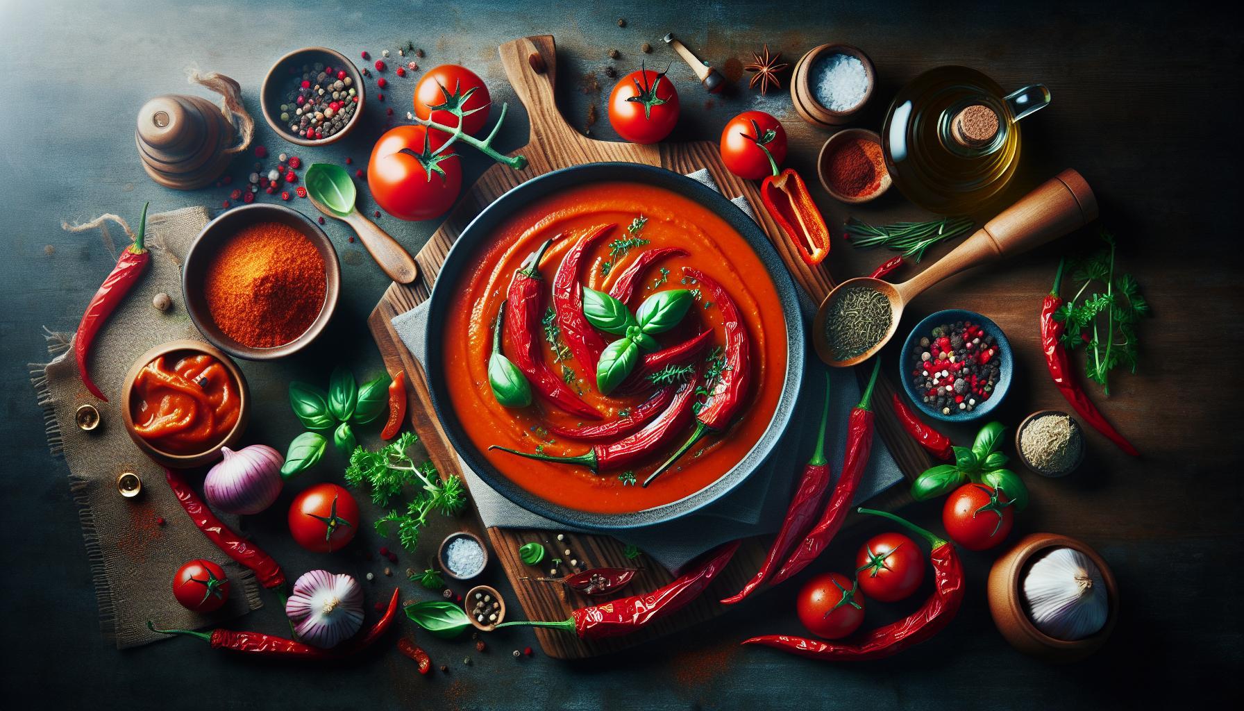 Deliciously Smooth Roasted Red Pepper and Tomato Soup: An Easy Blended Recipe Full of Flavor!