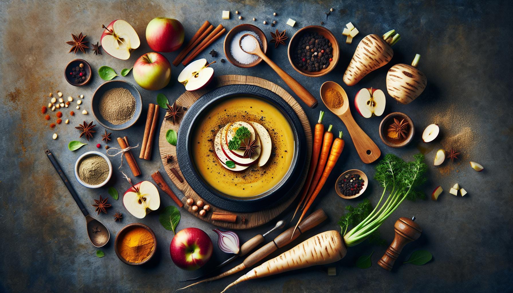 Savory and Sweet: Unforgettable Roasted Parsnip and Apple Soup Recipe