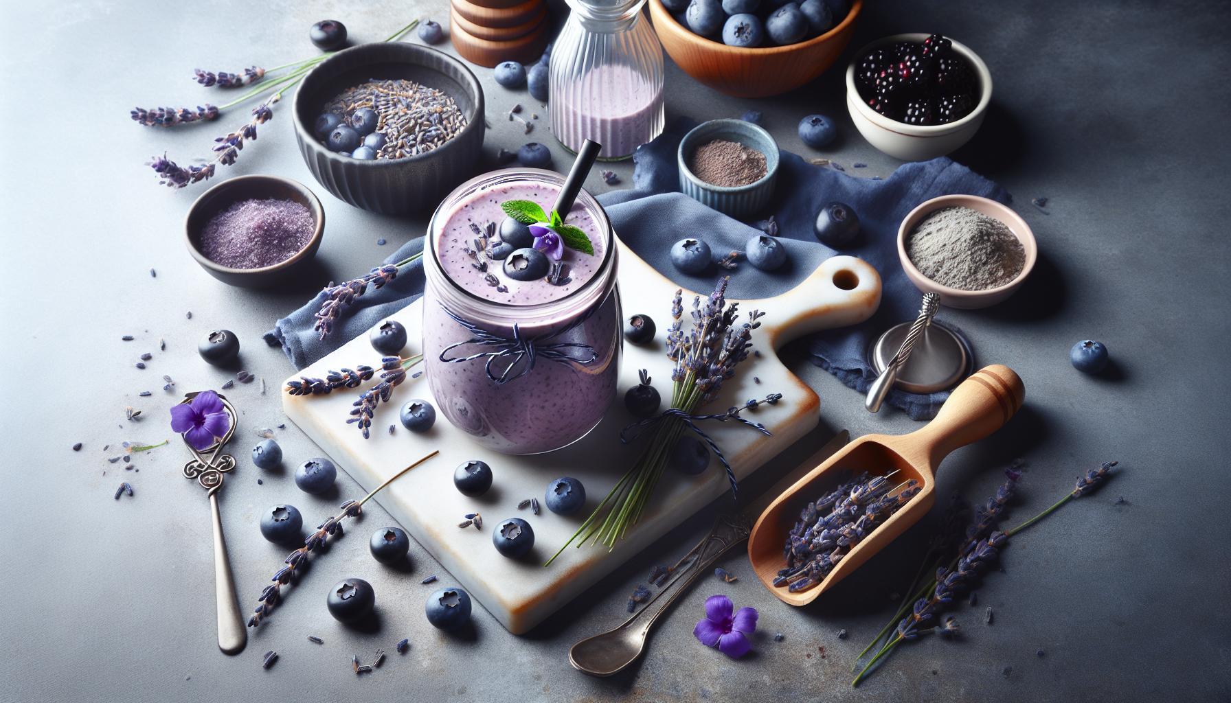 Delightful, Calming, and Delicious: Blueberry Lavender Smoothie Recipe to Boost Your Day