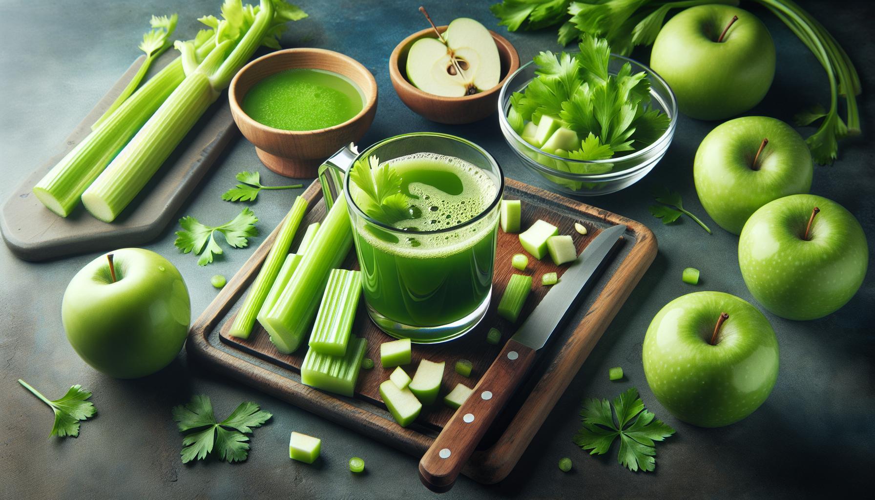 Refreshing Celery and Apple Green Juice Recipe: Your Ultimate Daily Detox & Energy Boost!