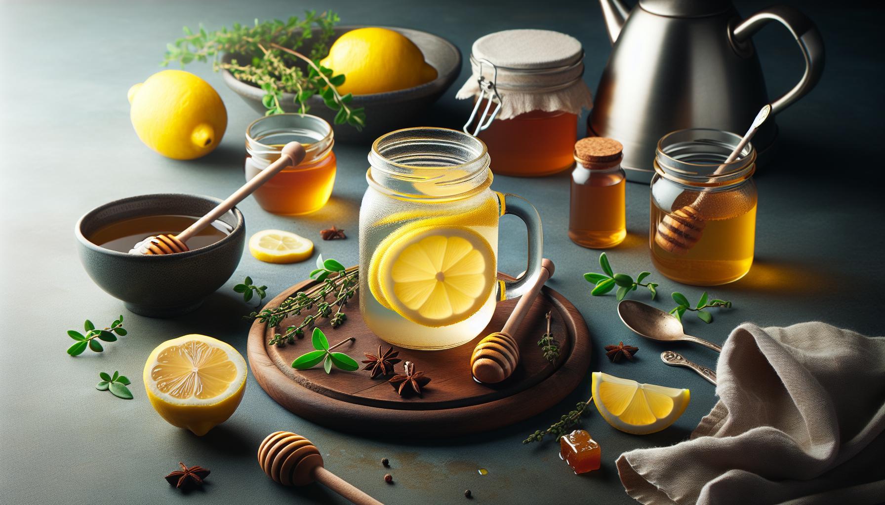 Revitalizing Morning Recipe: Soothing Warm Water with Lemon and Honey – A Natural Detox Booster!