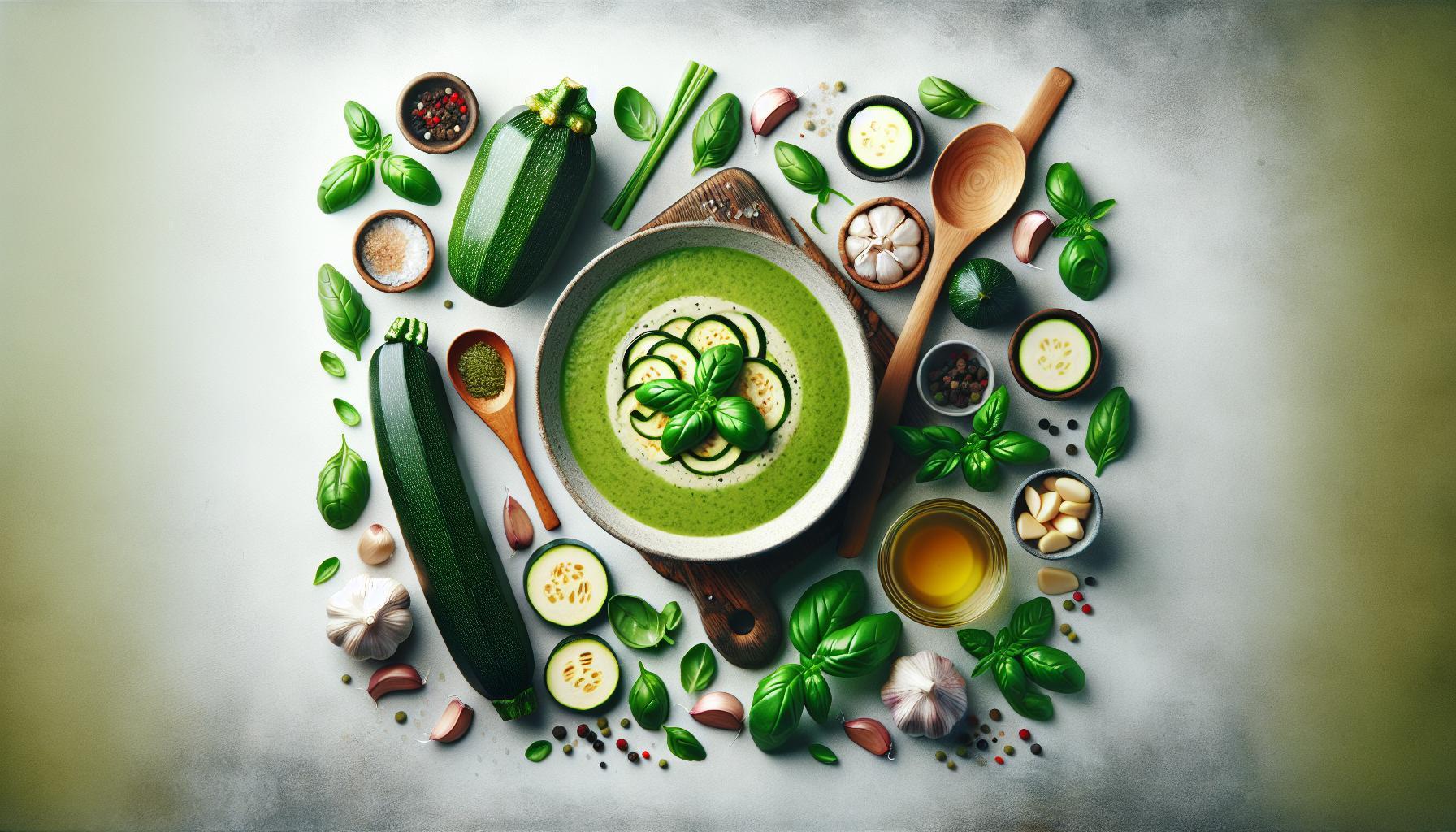 Savory Zucchini Basil Soup Puree: A Flavorful Twist on Traditional Vegetable Soups